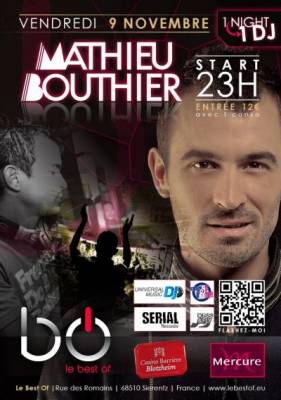 1 night / 1 DJ : Mathieu Bouthier