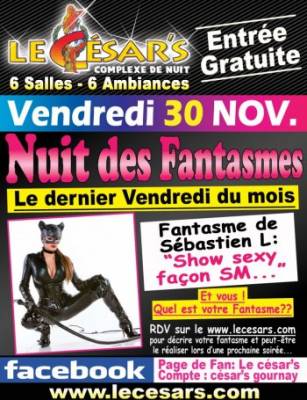 Nuit des fantasmes (strip façon SM)