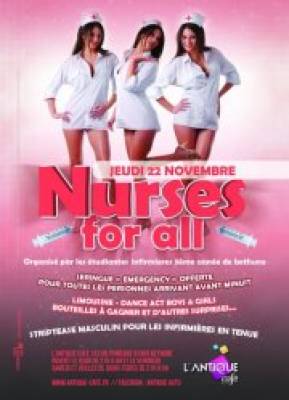 NURSE FOR ALL (soirée infirmière)