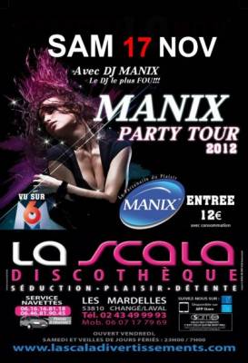 Manix party tour 2012