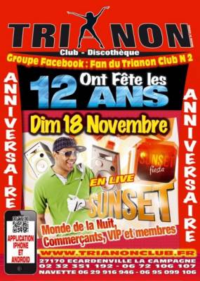 12ème ANNIVERSAIRE du TRIANON Club