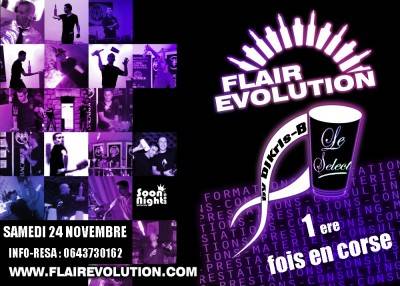 BARMAN JONGLEUR ET COKTAILS avec FLAIR EVOLUTION @ LE SELECT CLUB VIX