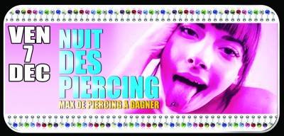 Soirée Nuit des Piercings