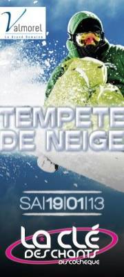 TEMPÊTE DE NEIGE