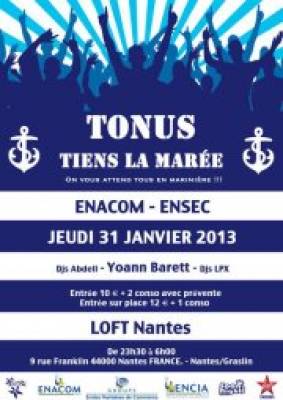 ★ Tonus Tiens la marée by ENACOM/ENSEC ★