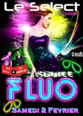 FLUO PARTY BY 2 Dj’s DJ KRIS-B vS DJ JECK-HILL