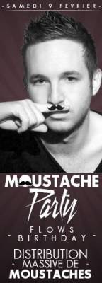 Moustache Party – Flows Birthday