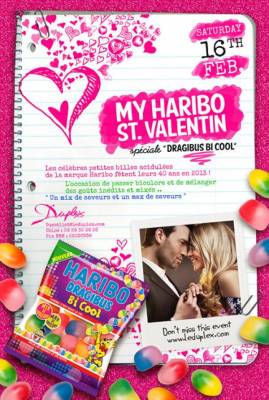 MY HARIBO ST. VALENTIN spéciale Dragibus Bi Cool