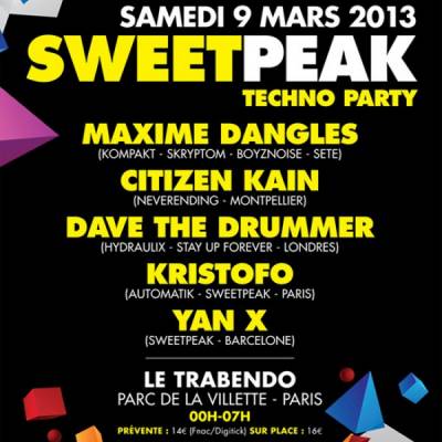 SWEETPEAK – Techno Party !