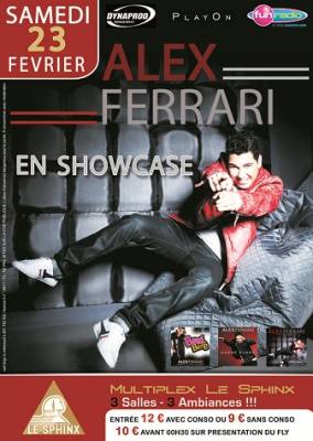 Alex Ferrari en showcase / Plaisirs et gourmandises