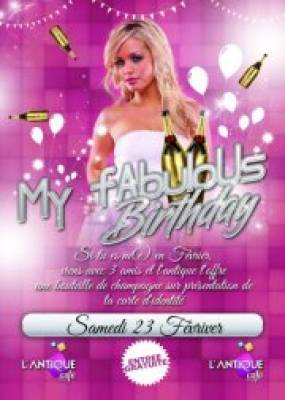 MY FABULOUS BIRTHDAY – FEBRUARY