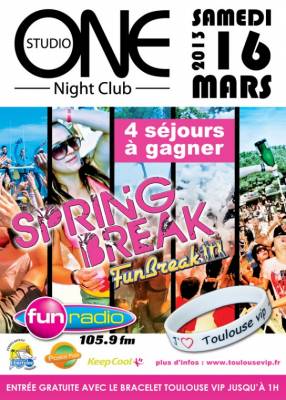 TOULOUSE VIP FAIT SON SPRINGBREAK by FUNBREAK