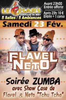 Soirée ZUMBA avec Flavel & Neto en live! (Entrée offerte avant 23!)