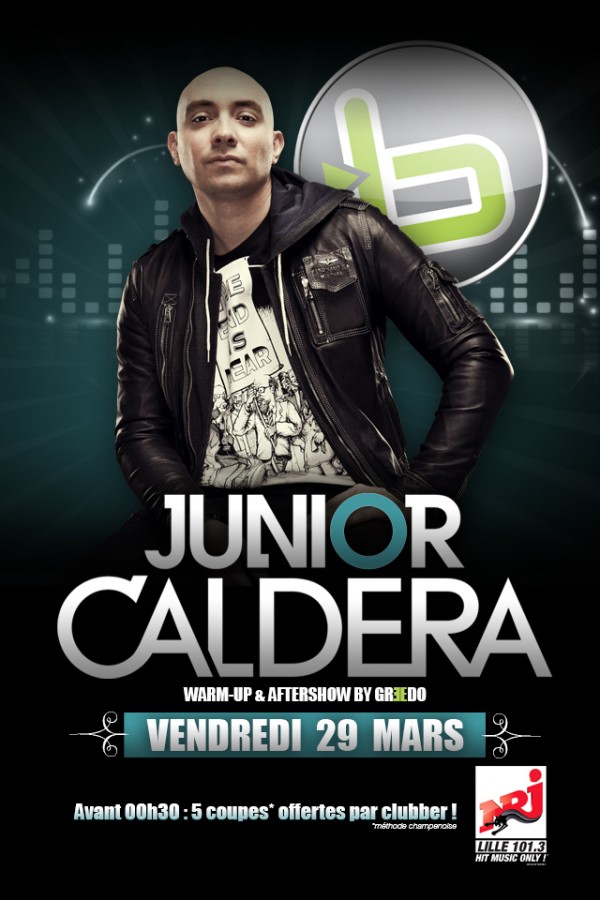 JUNIOR CALDERA / 7 ANS DU B-FLOOR