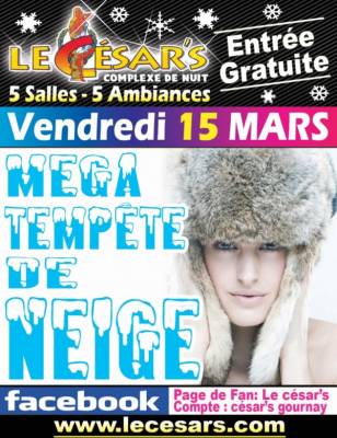 Mega Tempête de Neige