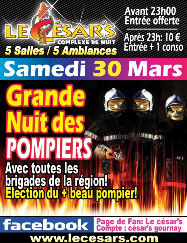 Grande Nuit des POMPIERS