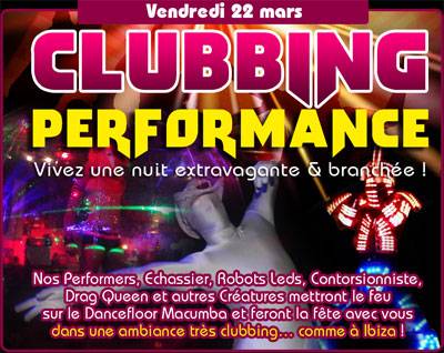 CLUBBING PERFORMANCE