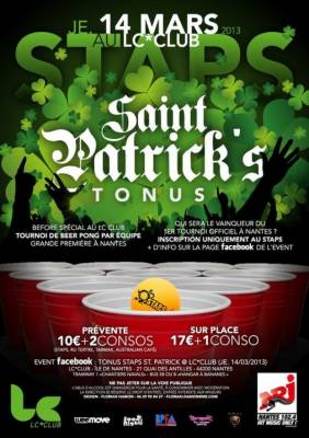 TONUS STAPS Saint Patrick