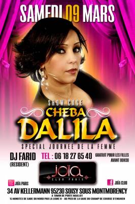 CHEBA DALILA EN LIVE @ JOIA