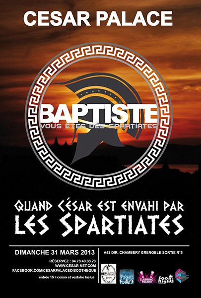 SPARTIATES BY BAPTISTE