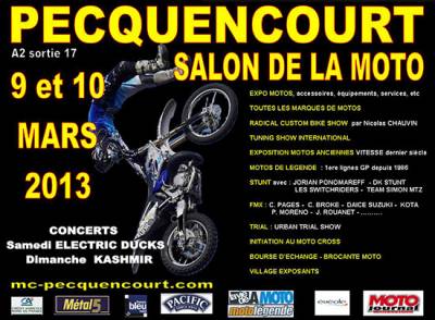 SALON DE LA MOTO DE PECQUENCOURT