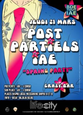 Soirée Post-Partiels: SPRING PARTY!