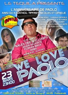 Anniversaire de DJ Paolo