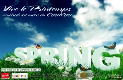 Vive le printemps au CooKoo