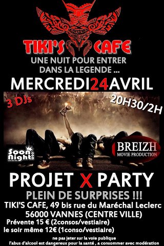 PROJET  X PARTY