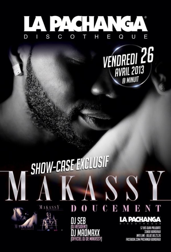 MAKASSY EN LIVE A LA PACHANGA VENDREDI 26 AVRIL