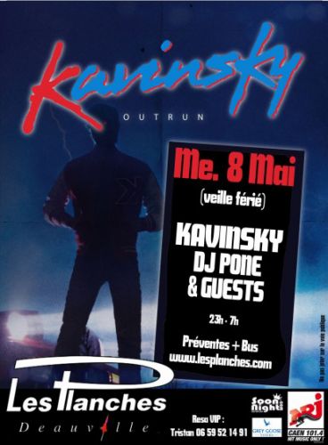 KAVINSKY – DJ PONE (BIRDY NAM NAM) & GUEST @ Les Planches deauville Mercredi 8 mai (ferié