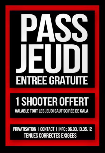 Pass Jeudi