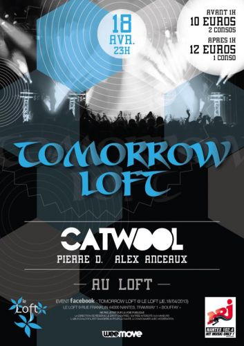 TOMORROW LOFT // Jeudi 18 Avril