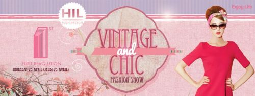 Soirée Vintage&Chic et défilé de mode