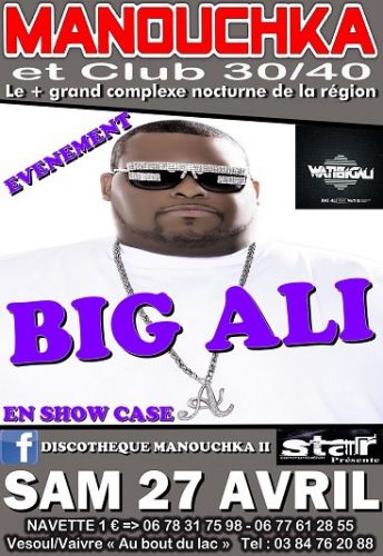 Big Ali en Show Case !