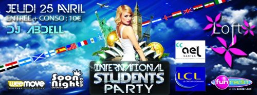 LE LOFT – TONUS INTERNATIONAL STUDENTS PARTY