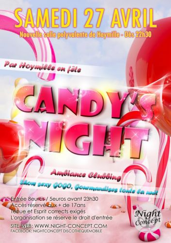 CANDY’S NIGHT à Hoymille