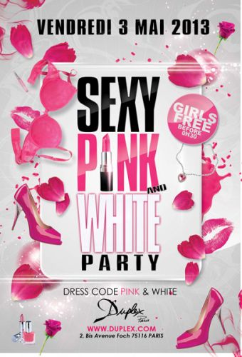 SEXY WHITE & PINK PARTY