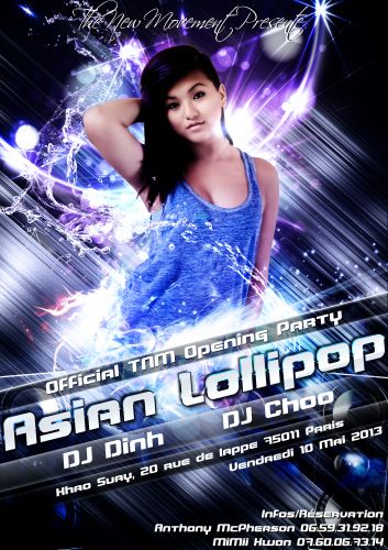 ASIAN LOLLIPOP x OFFICIAL TNM OPENING PARTY