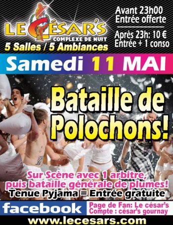 BATAILLES de polochons