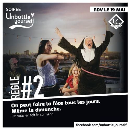 Unbottle Yourself ◈ Dimanche 19 ap JC ◈ Living Club (LC)