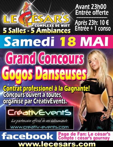 Grand Concours de GOGOS DANSEUSES