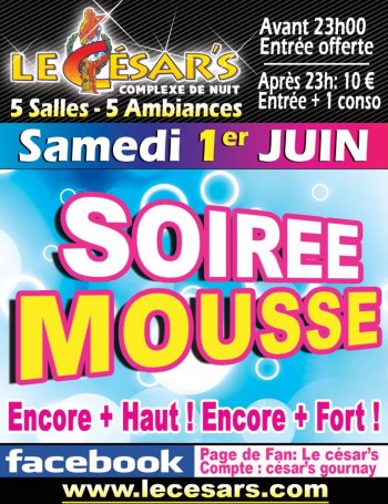 soirée mousse