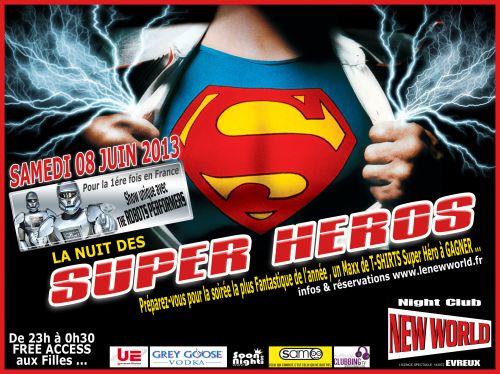 LA NUIT DES SUPER HEROS