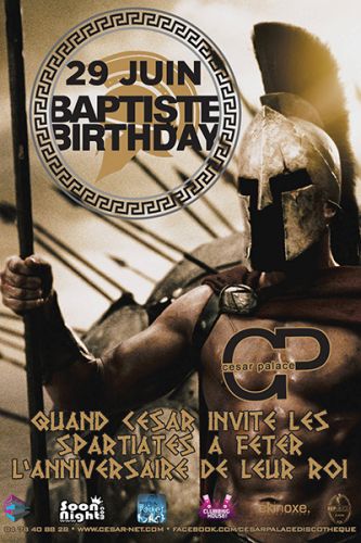 BAPTISTE BIRTHDAY