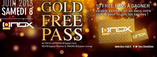 GOLD FREE PASS