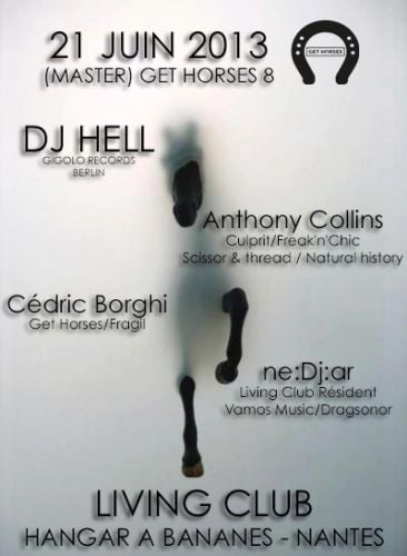 ♞♞♘♘ MASTER GET HORSES (8) Fete de la Musique – DJ HELL/ANTHONY COLLINS &#98