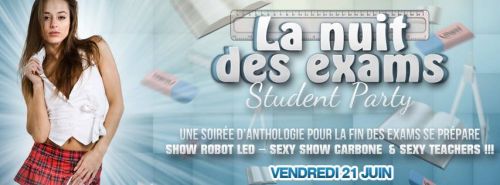 LA NUITS DES EXAMS ( the end)