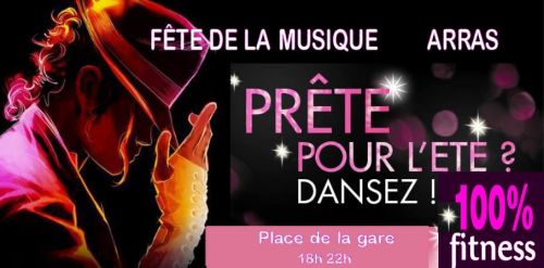 Fête de la Musique  100 % Fitness – Place de la Gare