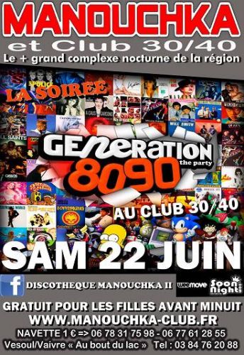 Génération Party 80/90